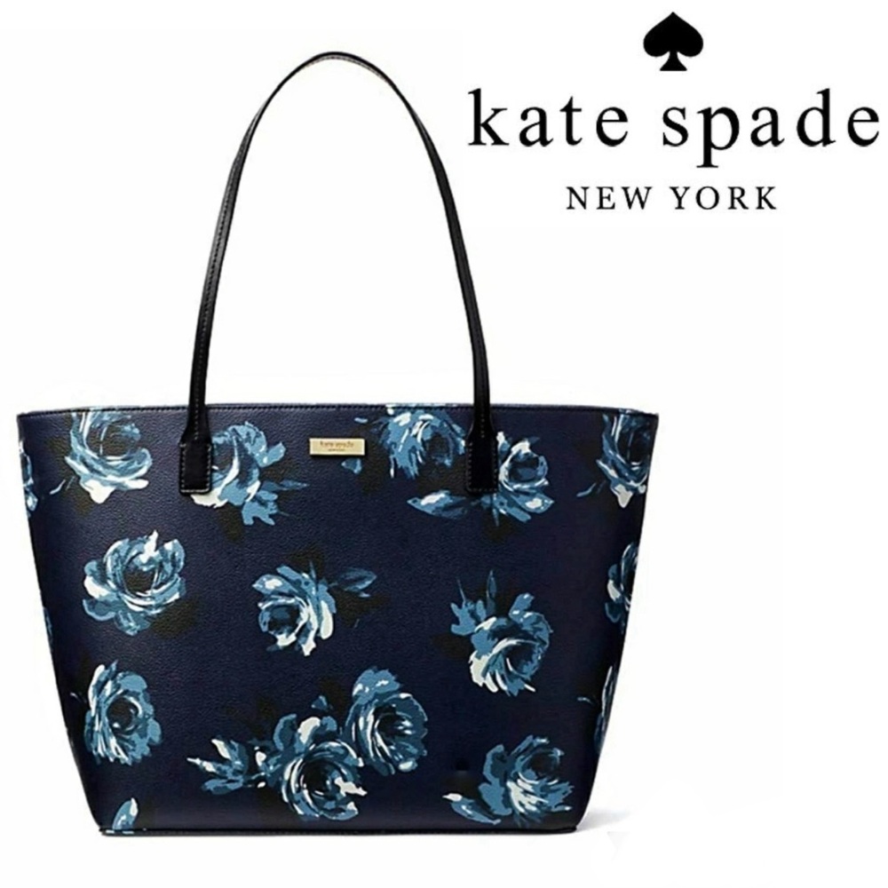 Kate Spade Shore Street Margareta Zip Top Tote in Night Rose EUC
